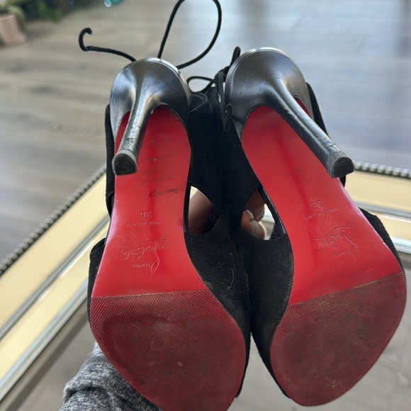 Christian Louboutin Farfamesh booties 36 - Picture 6 of 7